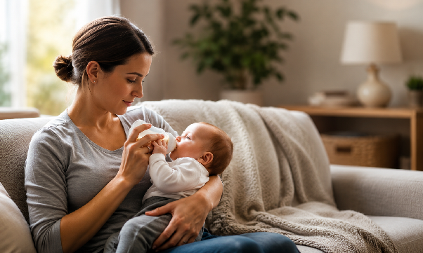 Wachstumsschübe bei Babys: Anzeichen, Veränderungen beim Füttern und Tipps