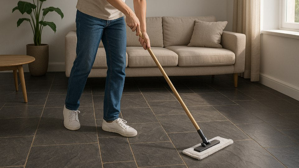 Steinboden sauber bekommen: Die richtige Pflege für jede Steinart