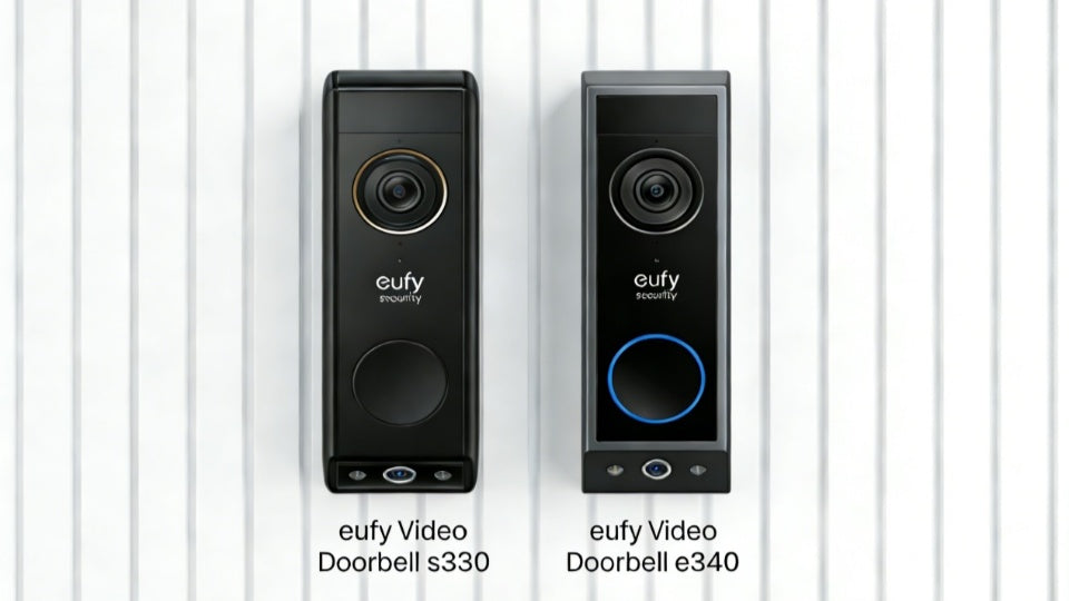 eufy Security Video Doorbell E340 vs. S330 Vergleich: Welche lohnt sich?