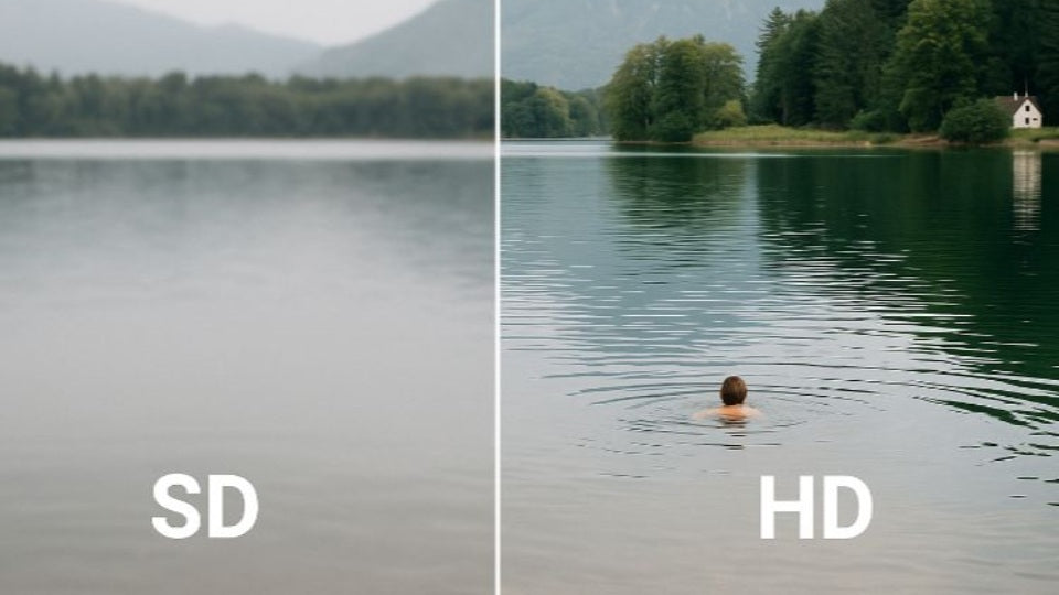 SD vs HD Videoauflösung: Was ist der Unterschied?