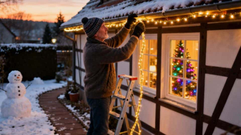 Leitfaden für das Weihnachtsbudget: Kosten für die Installation der Weihnachtsbeleuchtung