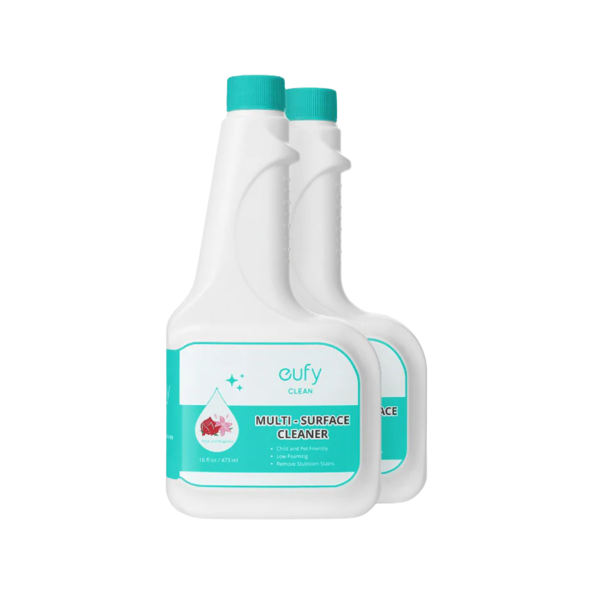 eufy Hartbodenreinigungslösung (2 Flaschen) für X9 Pro/X10 Pro Omni/G10 Hybrid/G30 Hybrid/X8 Hybrid/G20 Hybrid