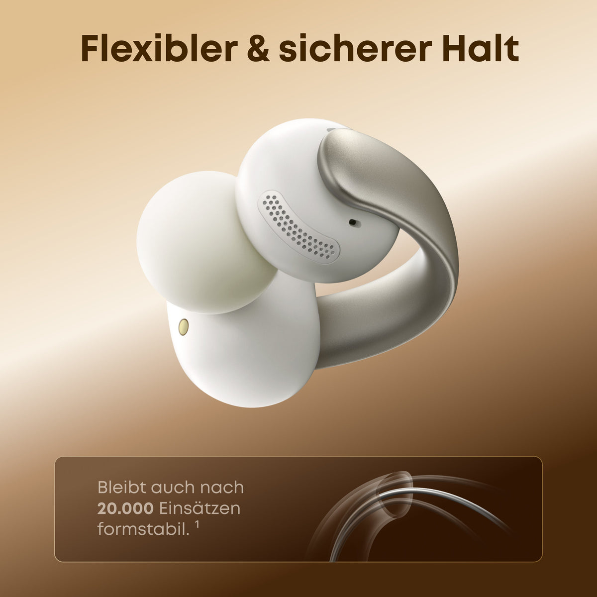 soundcore AeroClip | Open-Ear Clip-Earbuds mit adaptivem Komfort