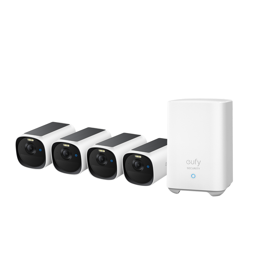 eufyCam E40 4-Kamera-Set  (HomeBase S280)