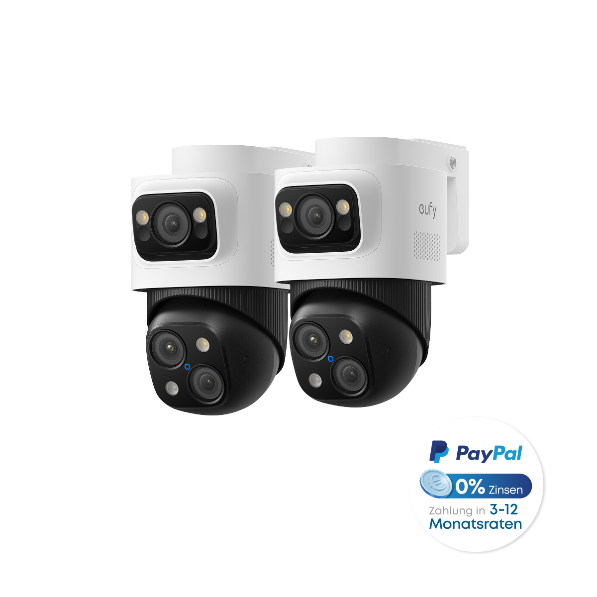 eufy PoE Bullet-PTZ-Kamera S4 2-Cam kit