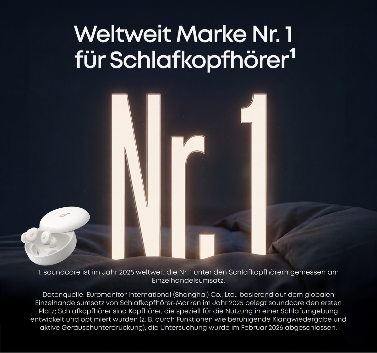 Sleep A30｜Die weltweit ersten Schlafkopfhörer mit intelligentem ANC