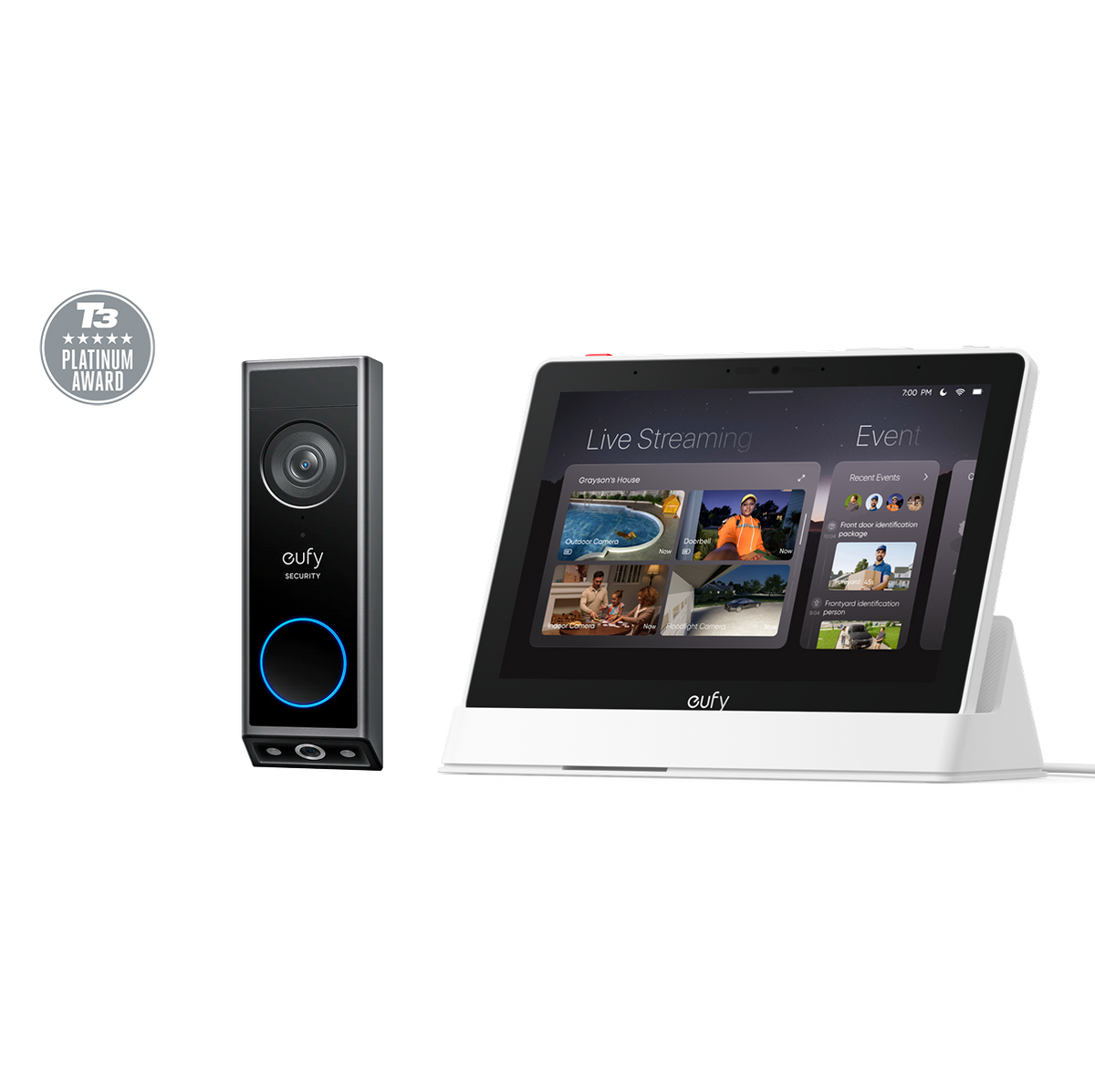 eufy Türklingel mit Kamera E340 mit Smart Display E10