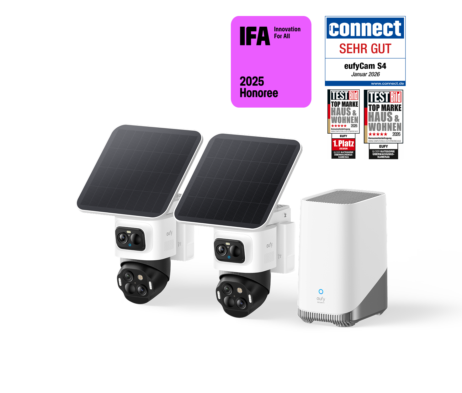 eufyCam S4 - 2 Kamera Set