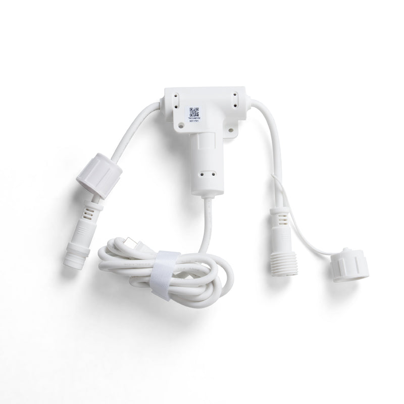 Drei-Wege-Verbinder für Radarsensor der eufy Festinstallierten Outdoor-Lichterkette S4