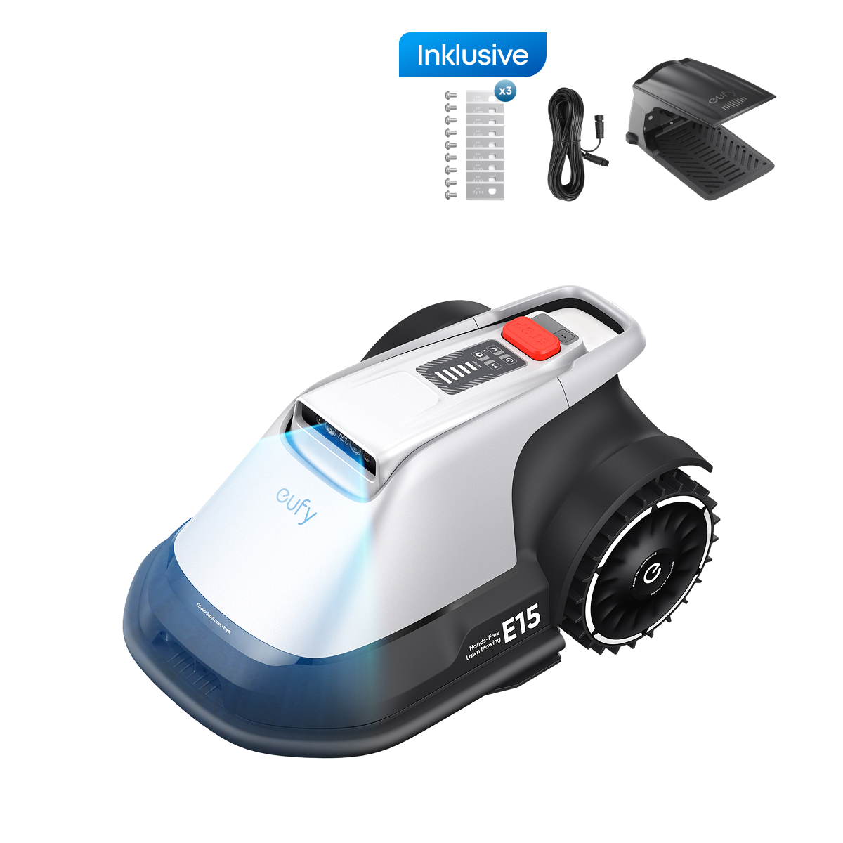 eufy Mähroboter E15 Deluxe-Set