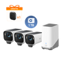 eufyCam S3 Pro 3‑Cam Kit und 1 TB Festplatte